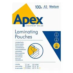 Bolsas de Plastificar A3 303x426mm 125mic 100un