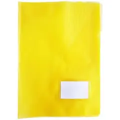 Classificador A4 Bolsa Interior Visor Etiqueta Amarelo