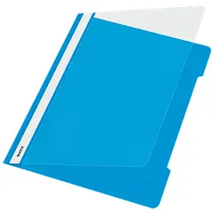 Classificador Capa Transparente Azul Claro Leitz 4191 25un