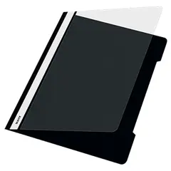 Classificador Capa Transparente Preto Leitz 4191 25un