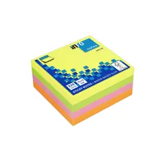 Bloco Notas Aderentes 075x075mm Néon Cubo 320 Folhas