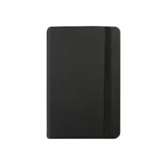 Bloco Notas Quadriculado 10,5x14,8cm Semi Pele Preto 120Fls