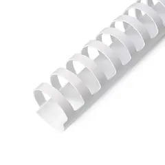 Argolas PVC Encadernar 32mm Ovais Transp. 310 Folhas 50un