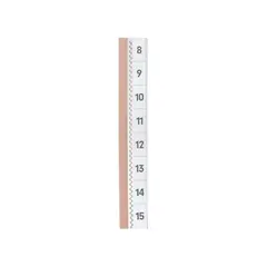 Separadores Adesivos 10x200mm Durable TABFIX 5un
