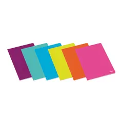 Caderno Agrafado A4 Liso Ambar School Sortido 60Fls 1un