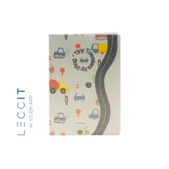 Caderno Agrafado A5 Pautado PP PLAY ME Cars 48Fls 1un
