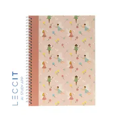 Caderno Espiral A4 Quadriculado FAIRIES Tale 80Fls 1un