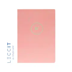 Caderno Agrafado A4 Pautado LACES Rosa 48Fls 1un