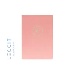 Caderno Agrafado A5 Pautado LACES Rosa 48Fls 1un