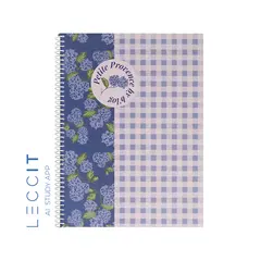 Caderno Espiral A4 Pautado PROVENCE Flower 80Fls 1un