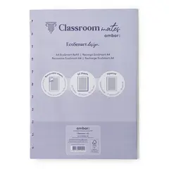 Recarga Caderno EcoSmart Ambar A4 Quadriculado 50Fls