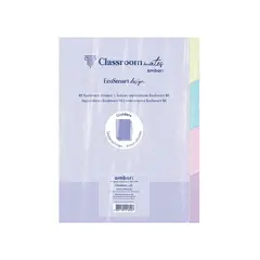 Separadores Caderno EcoSmart Ambar B5 4un
