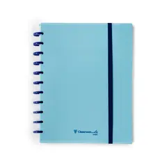Caderno EcoSmart Classroom A4 PP Ambar Azul 100g 100Fls