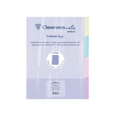 Separadores Caderno EcoSmart Ambar A4 4un
