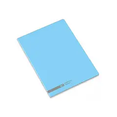 Caderno Agrafado A5 Quadriculado Ambar School Azul 48Fls 1un