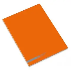 Caderno Agrafado A5 Quadric Ambar School Laranja 48Fls 1un