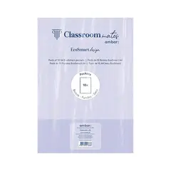 Bolsa (Micas) para Caderno EcoSmart A4 Ambar 10un