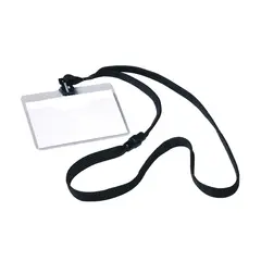 Porta-Nomes Horizontal 90x60mm Fita 10un
