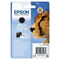 Tinteiro EPSON T0711 Preto - Compatível com Impressoras Epson B40/110, D120, DX74xx, SX2xx - Loja BluePixel.pt
