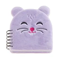 Bloco Espiral 160x160mm Pautado Peluche Hamster 80fls 1un
