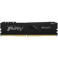 Memória Kingston Fury Beast 32GB DDR4 3200MHz CL16 - Alta Performance para Gaming e Trabalho