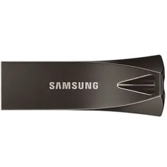 USB Samsung BAR Plus 256GB - Resistente, Rápido, com Anel para Chaves - Loja BluePixel