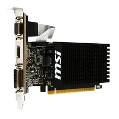 Placa Gráfica MSI GeForce GT 710 2GD3H LP com HDMI, DVI-D e D-Sub | bluepixel.pt
