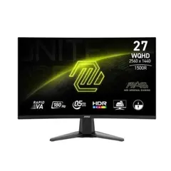 MSI MAG 27CQ6F 27INCH WQHD Curve 180Hz 1ms 2xHDMI 1xDP EU