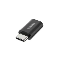 Adaptador Hama 200310 FIC Micro USB para USB Type-C | Compatível e Compacto