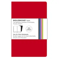 Volant de Bolso Pautado Moleskine Vermelho 2un