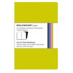 Volant Liso Moleskine Verde Claro 2un