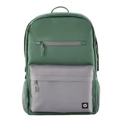 Mochila HP Campus Green Backpack marca 34 | Resistente, Moderna e Espaçosa para Estudantes e Profissionais