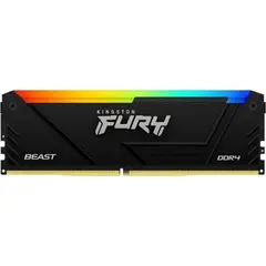 Kingston Fury Beast White RGB 16GB DDR4 3200MT/s Kit de 2 - Desempenho Gaming | bluepixel.pt