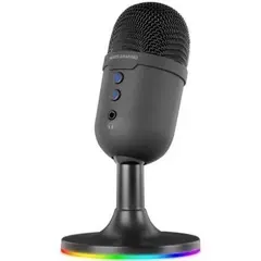 MARS GAMING MMIC-CX PROFESSIONAL COMPACT ARGB STUDIO MICROPHONE CARDIOID CONDENSER ENC ADVANCED DIGITAL NOISE FILTERING MUTE BUTTON