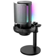 TRUST Illuminated AURON USB Microphone Black