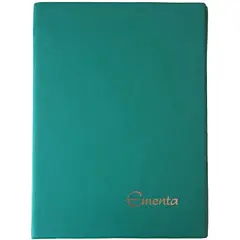 Porta Ementas A4 4 Bolsas Verde
