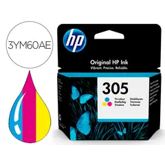 HP 305 Tri-color Original Ink Cartridge