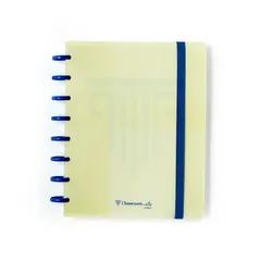 Caderno EcoSmart Classroom A5 PP Ambar Limão 100g 100Fls