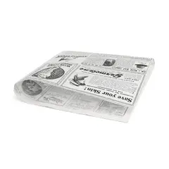 Sacos Papel Anti-Gordura (Abertos) 35g 17x18cm 500un