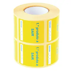 Etiquetas Pré-impressas 1º Produto 40x45mm 2x500=1000un