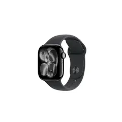 APPLE WATCH SERIES 11 GPS 42MM JET BLACK ALUMINIUM CASE WITH BLACK SPORT BAND - S/M