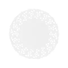 Naperons Papel Redondos 9cm 53g Pack 250un