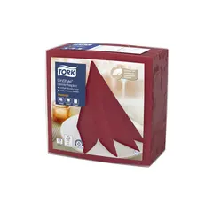 Guardanapos 39x39 1Fl Bordeaux TORK Linstyle TNT 50un