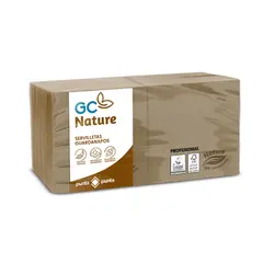 Guardanapos 20x20 2Fls Reciclados Nature P&P 100% 100un