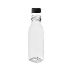 Garrafa PET Reutilizável 500ml Transparente 1un