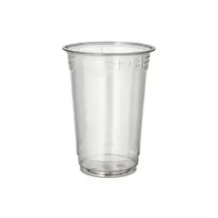 Copos 300ml PET 10oz 11,7cm Transparente 50un