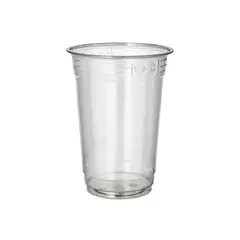 Copos 400ml PET 13oz 12,5cm Transparente 50un