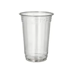 Copos 500ml PET 17oz 14,9cm Transparente 50un