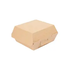 Caixa Hamburguer THEPACK 6,2x12,5x13cm Natural 50un