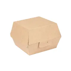 Caixa Hamburguer THEPACK 14,4x13,6x9,2cm Natural 50u